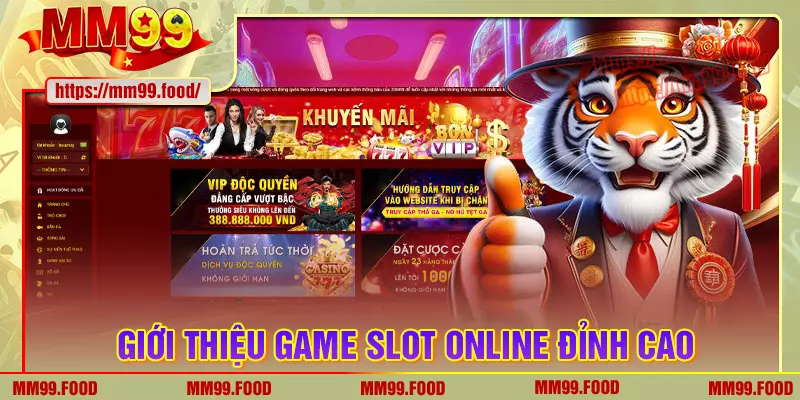Khái quát chung về game slot online đỉnh cao